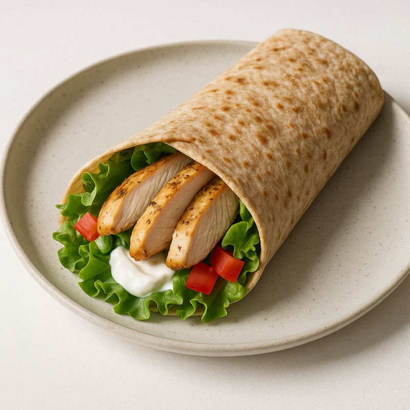 Kyllingewrap med salat