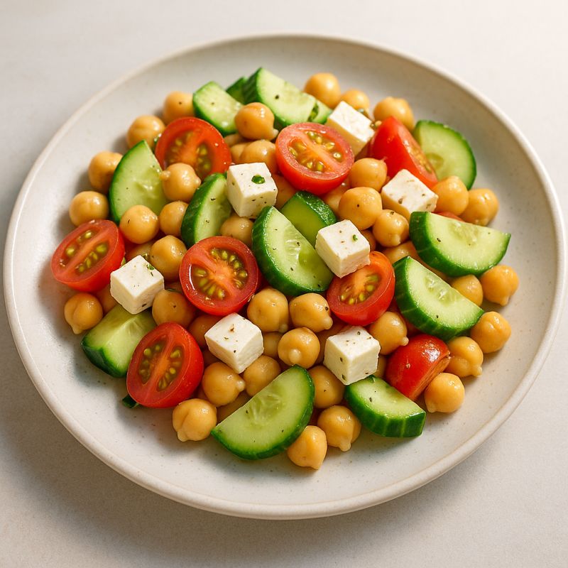 Frisk og Fyldig Kikærtesalat