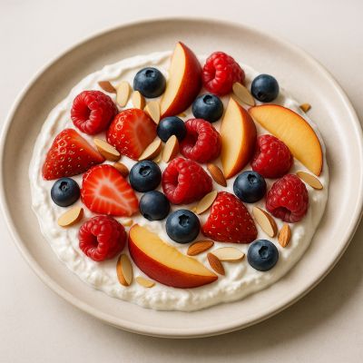 Fyldig Yoghurt Med Frisk Frugt