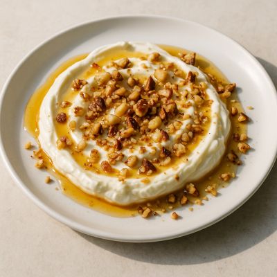Hurtig og nem græsk yoghurt med honning og nødder