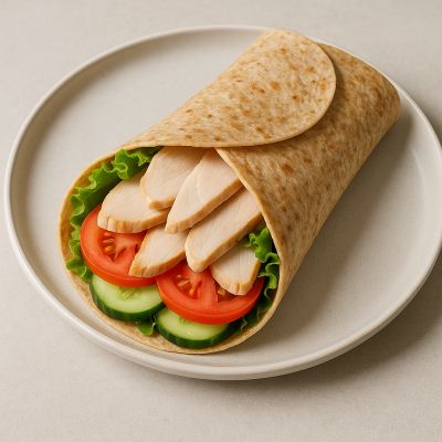 Hurtig og Lette Kalkun Wrap