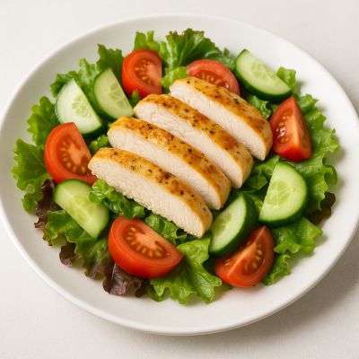Hurtig og Lækkert Kyllingesalat