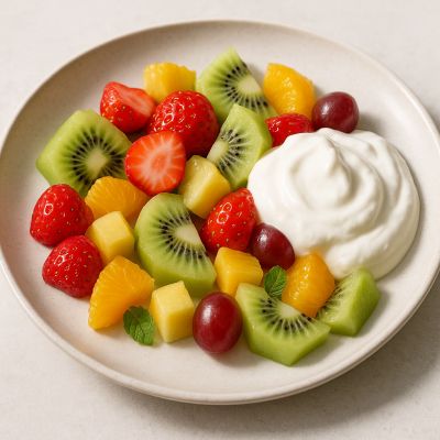 Frisk og Hurtig Frugtsalat