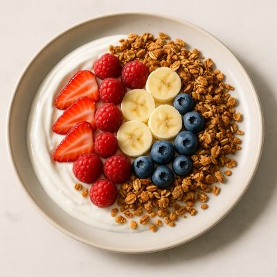 Frugtagtig Yoghurtbowl med Granola