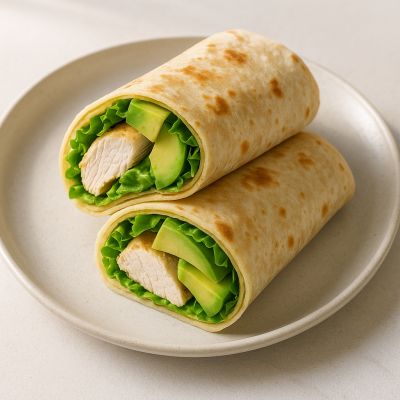 Kylling og Avocado Rulle