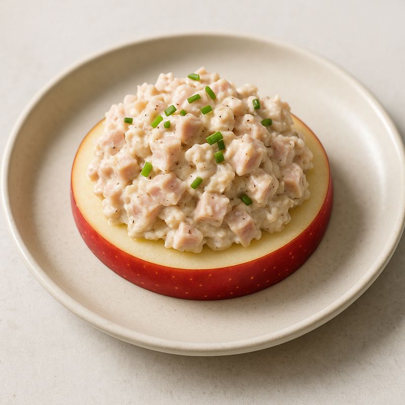 Hurtig Kødost og Æble Snack