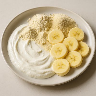Proteinbowl med skyr og banan