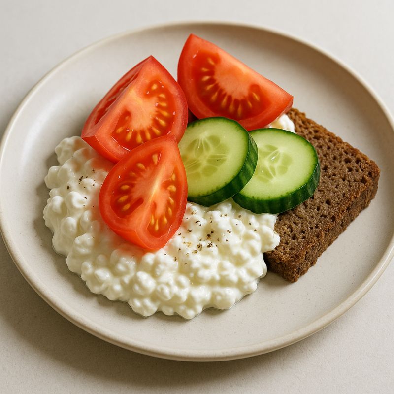 Nemt og Hurtigt Hytteost Snack