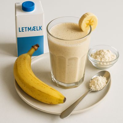 Proteinshake med banan
