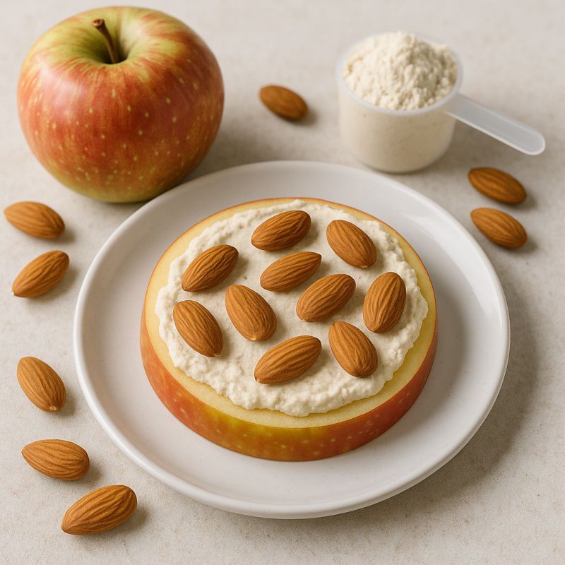Proteinrig Æble og Mandel Snack