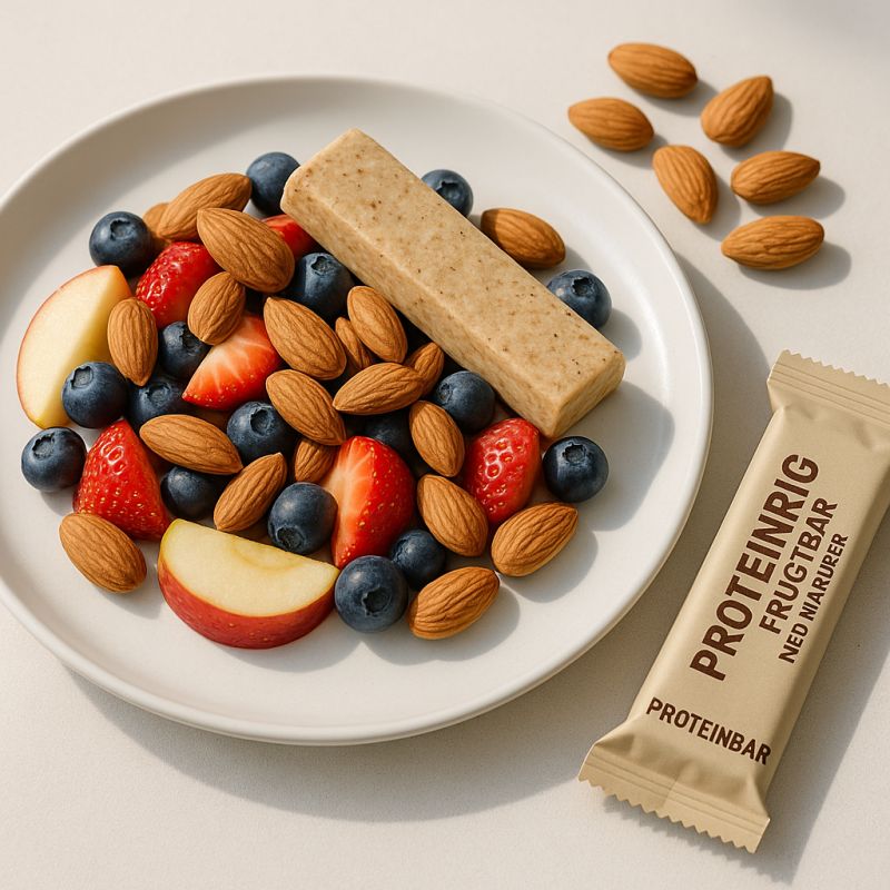 Proteinrig Frugtbar med Mandler