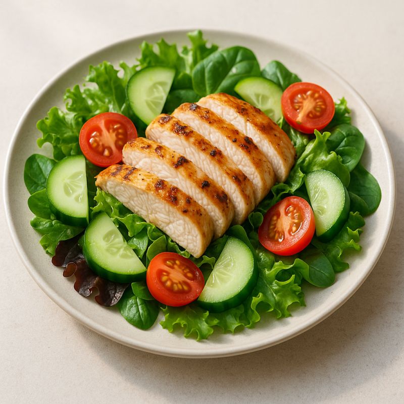 Hurtig og Lækker Kyllingesalat