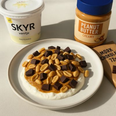 Sneakers like dessert med skyr